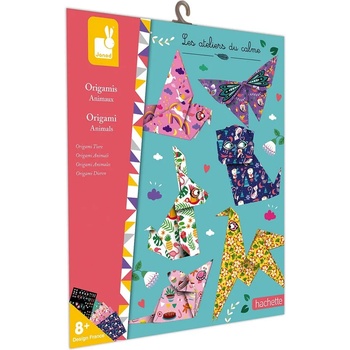 Janod Творчески комплект Janod - Оригами животни (J07943)
