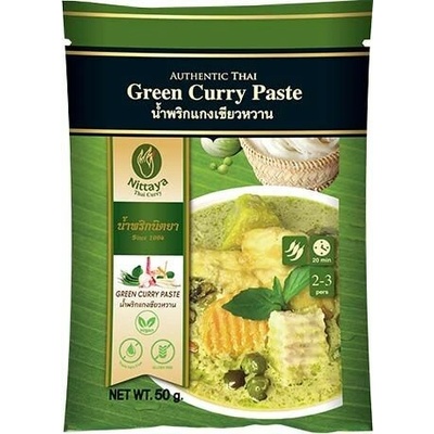 Nittaya Curry Paste Green Vegan 50 g
