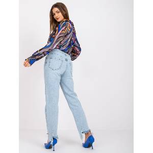 Italy Moda Дамска блуза модел 15201.30 Italy Moda цвят черен