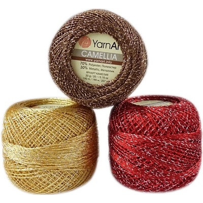YarnArt Camellia s lurexom 20g 190m