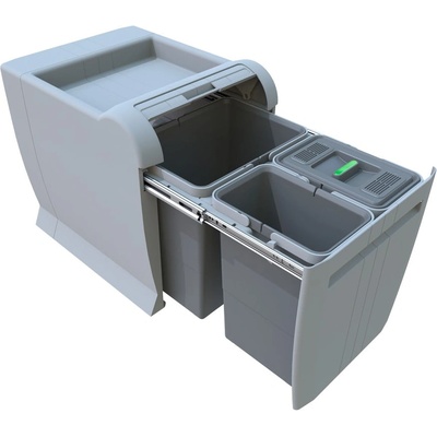 Elletipi Пластмасов контейнер за сортирани отпадъци/вграден 34 л City - Elletipi (PTA 4045A)