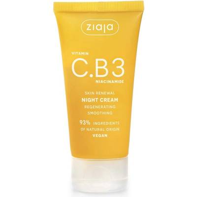 Ziaja Vitamin C. B3 Niacinamide Регенериращ нощен крем за лице, 50 ml
