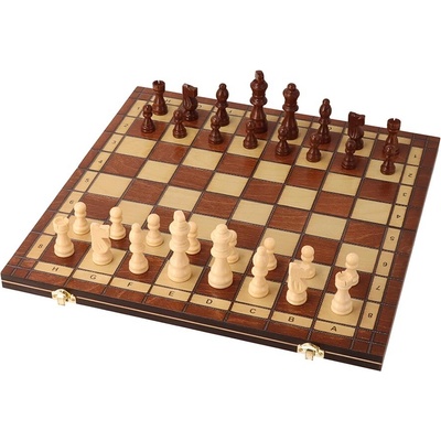 ČistéDřevo Dřevěné šachy 41 x 41 cm – Zboží Živě