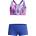 Speedo Бански 2 части girls allover boyleg short