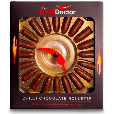 The ChilliDoctor Chilli čokoládová ruleta hra na párty 50 g