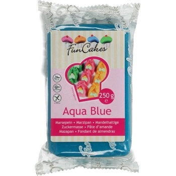 FunCakes Vynikajúci marcipán Aqua Blue 250 g