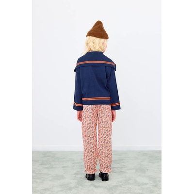 Tinycottons Детски пуловер Tinycottons STRIPES TINY CARDIGAN (AW25.113)