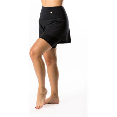 GoldBee Double kraťásky Stahovací Pas Nylon black