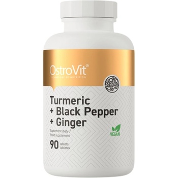 Image 1 of OstroVit Turmeric + Black Pepper + Ginger [90 Таблетки]