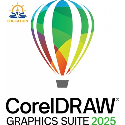 CorelDRAW Graphics Suite 2025 Education Perpetual License incl. 1 Yr CorelSure Maintenance1 4 LCCDGS2025EDU11 – Zboží Živě