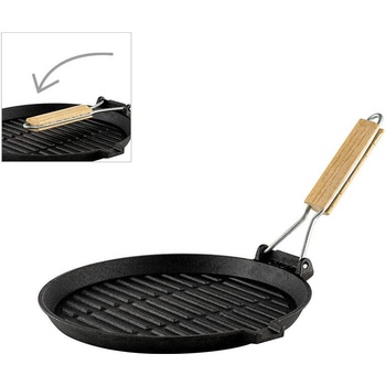 Luigi Ferrero 26 см чугунен грил тиган Luigi Ferrero от серия Tika