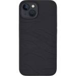 Tactical iPhone 13 TACTICAL MAGFORCE BEAVER силиконов калъф за телефон с вътрешна част от микрофибър и плюш, топографски мотив, ЧЕРЕН (57983126366)