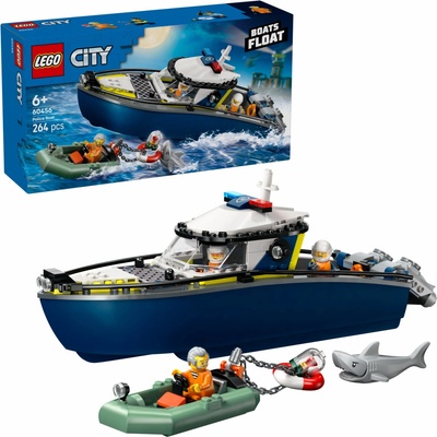 LEGO® City 60456 Honička v policejní lodi