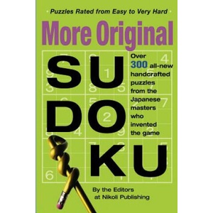 Original Sudoku | Nikoli Publishing (ISBN: 9780761143970)