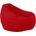 PUFRELAX Калъф за пуф круша, 320л. , Nirvana Grande - Teteron Red (COVER_PUF-G-NGR-TEX-RED)