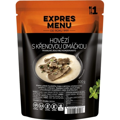 EXPRES MENU Hovädzie mäso s chrenovou omáčkou 300 g