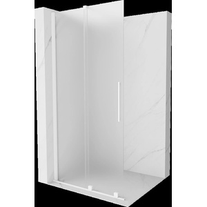 Mexen Velar плъзгаща се душ преграда Walk-in 70 x 200 см, матирано 8 мм, бяло - 871-070-000-33-20 (871-070-000-33-20)