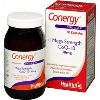 HEALTHAID Хранителна добавка Коензим Q10, Health Aid Conergy CoQ10 30mg 90caps