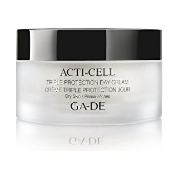 GA-DE hydratační a zklidňující denní krém pro suchou pleť s detoxikačním účinkem Acti-Cell Triple Protection Day Cream For Dry Skin 50 ml