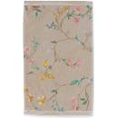 PIP Studio Ručník PIP Les Fleurs khaki 30 x 50 cm