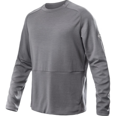 SENSOR MERINO UPPER traveller mikina šedá