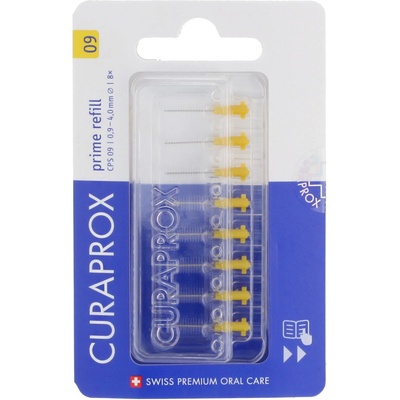 Curaprox CPS 09 Prime Refill mezizubní kartáčky bez držáku 8 ks