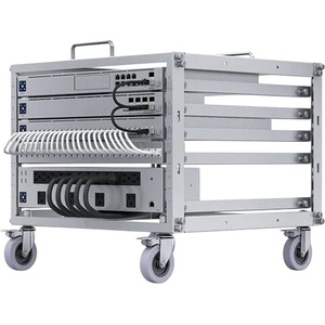 Ubiquiti UniFi open frame 6U mobile rack, tool less (U-RACK-6U-TL)