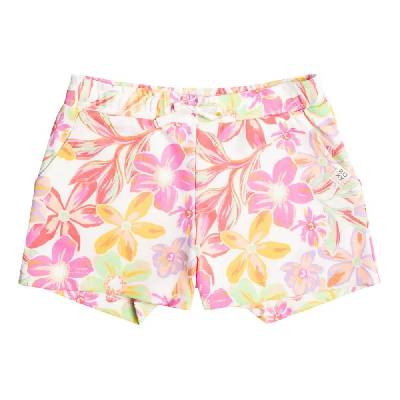 Къси панталони Roxy Twenty Five Miles shorts - Pink (Snow White Bayside Blooms)