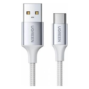 Ugreen US288 60131 USB-A / USB-C QC 3.0 3A 1m Kabel - Weiß