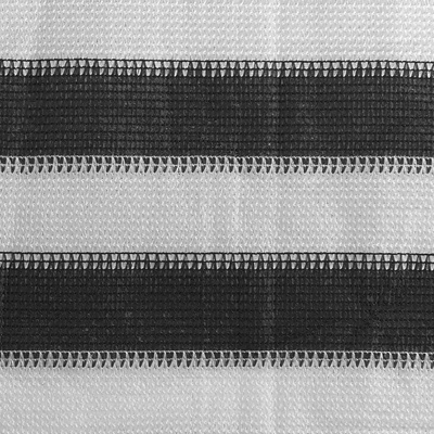 Petrashop Balkónová zástěna HDPE 90x400 cm antracitovo-bílá