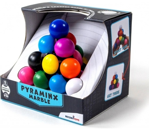 RECENTTOYS Pyraminx Marble