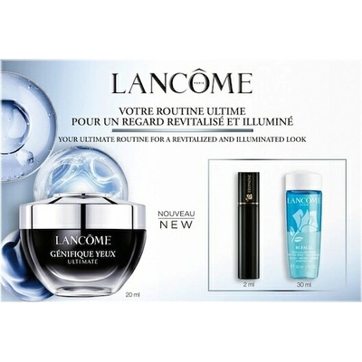 Lancome Génifique Eye Routine Génifique Yeux Ultimate 20 ml + Hypnôse Mascara Mini 2 ml + Bi Facil 30 ml