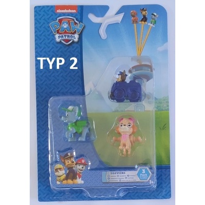 Sambro Paw Patrol násady na tužky 3D sada 3 ks 2