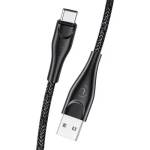 USAMS Кабел Usams U41 Type-C 2м, черен (SJ395USB01)