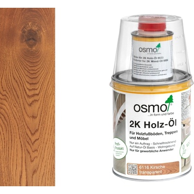 Osmo 6116 2K Olej na dřevo 1,00 l třešeň