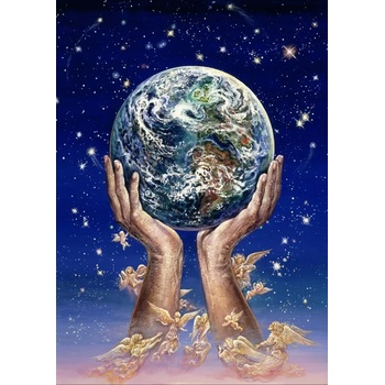 Image 1 of Grafika - Puzzle Josephine Wall: Hands of Love III - 1 500 piese