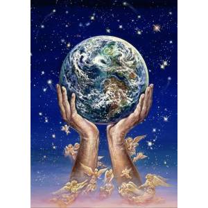 Grafika Art Puzzle - Puzzle Josephine Wall: Hands of Love III - 1 500 piese