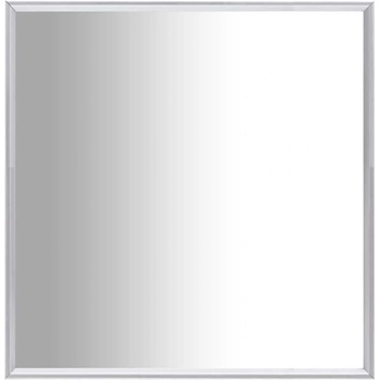 vidaXL Огледало, сребристо, 60x60 см (322732)