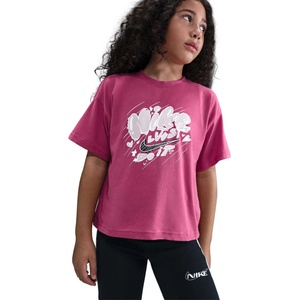 Nike Тениска g nsw tee essntl doodle 2 (hv5724-634)