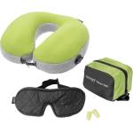 Cocoon Възглавница за пътуване Cocoon Travel Set 5 Pack Pillow - Wasabi / Black - размер 19 x 18 x 8 cm (557-0631-0111)