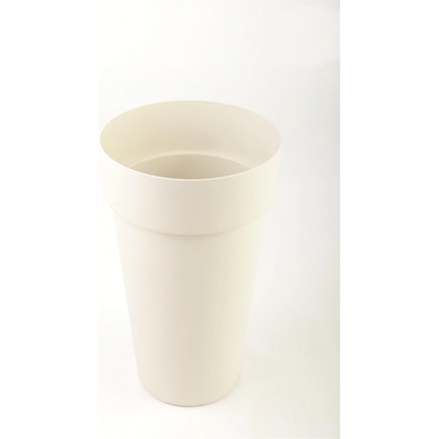 GARDINO Květináč květináč MELROSE40cm, 65cm vysoký, béžový