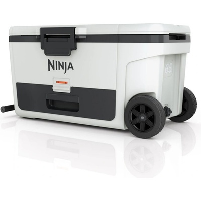 Ninja Хладилна кутия Ninja FrostVault FB265EUUKWH, 61.5 л, Пасивна, 97 кена, Поддържа лед до 6 дни, Сухо отделение, Колела, Бял (FB265EUUKWH)
