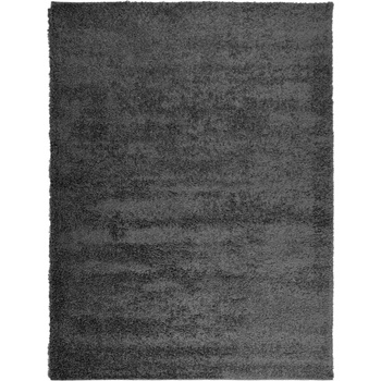 Шаги килим с дълъг косъм, модерен, антрацит, 300x400 см
