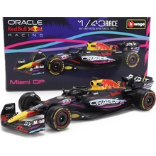 Bburago Red bull F1 Rb19 Team Oracle Red Bull Racing N 1 World Champion Winner Miami Gp 2023 Max Verstappen Matt Blue 1:43