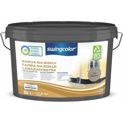 Swingcolor Farba na sokle šedý kameň 5 l