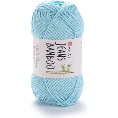 Yarn Art Jeans Bamboo 119 světlý tyrkys