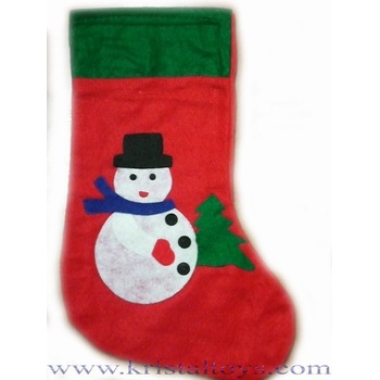 Image 1 of Коледен ботуш със Снежен човек