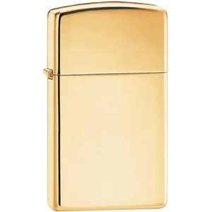Zippo Запалка Zippo 1654B Slim® High Polish Brass (1654B)
