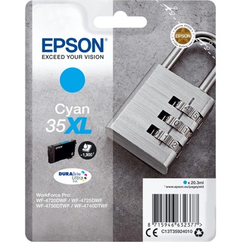 Epson Тонер Epson Tinte C13T35924010 Nr. 35XL Cyan, 20 мл (C13T35924010)