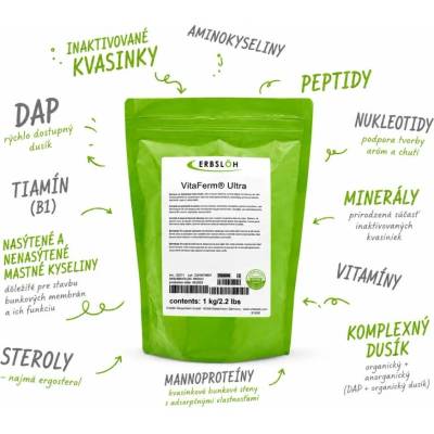 Výživa pre kvasinky VitaFerm® Ultra 1 kg